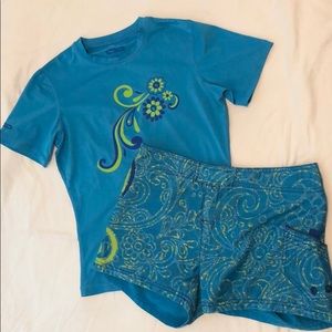 Crazy Shirts Rashguard (Sm) Reversible Board Short